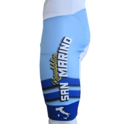 PANTALONCINI SALOPETTE DIVISA CICLISMO SAN MARINO NAZIONALE TEAM CYCLING ALKA