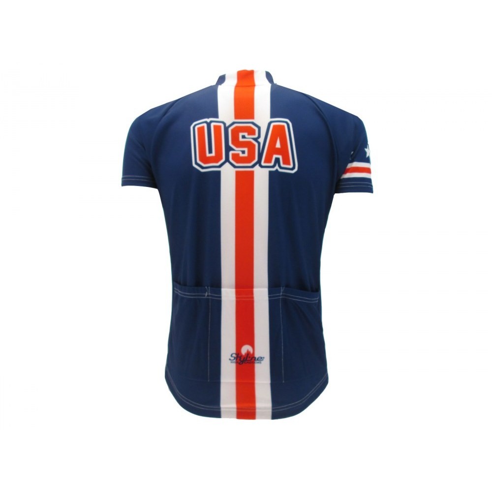 MAGLIA DIVISA CICLISMO STATI UNITI NAZIONALE U.S.A. TEAM CYCLING ALKA