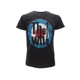 MAGLIA T SHIRT THE WHO LOGO NERA