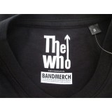 MAGLIA T SHIRT THE WHO LOGO NERA
