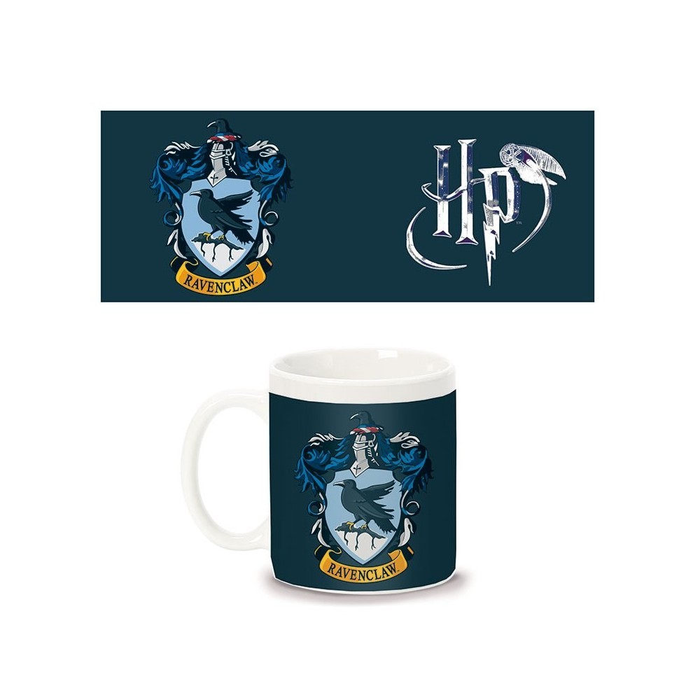 HARRY POTTER RAVENCLAW CREST MUG CORVONERO TAZZA IN CERAMICA