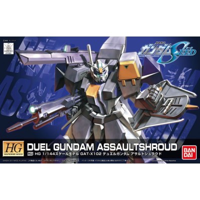 BANDAI HIGH GRADE HG DUEL GUNDAM ASSAULTSHROUD 1/144 MODEL KIT ACTION FIGURE