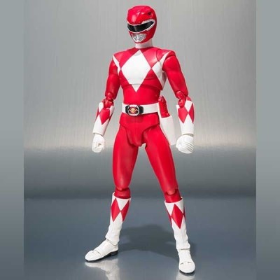 POWER RANGERS RED RANGER SDCC 2018 S.H. FIGUARTS ACTION FIGURE BANDAI