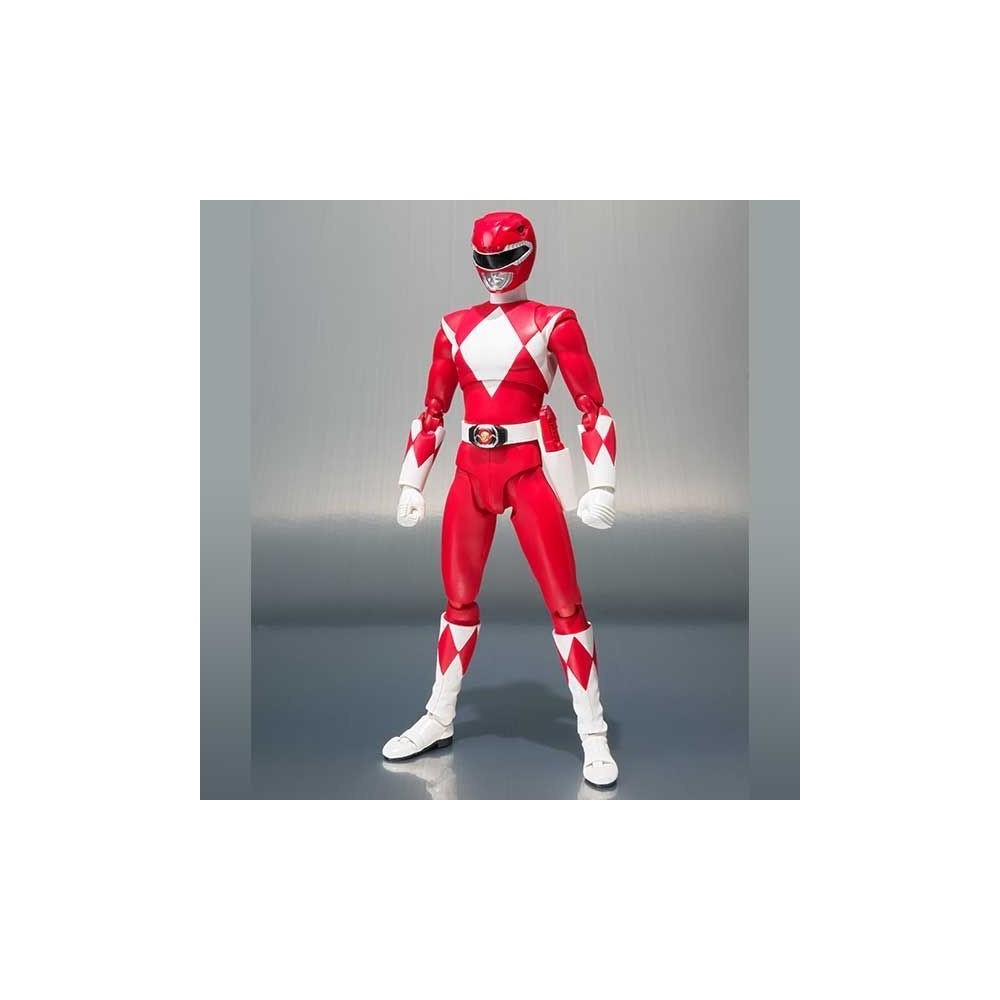 BANDAI POWER RANGERS RED RANGER SDCC 2018 S.H. FIGUARTS ACTION FIGURE