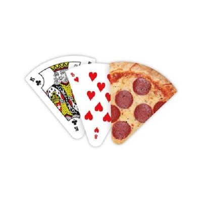 PIZZA PLAYING CARDS MAZZO DI CARTE GAMAGO