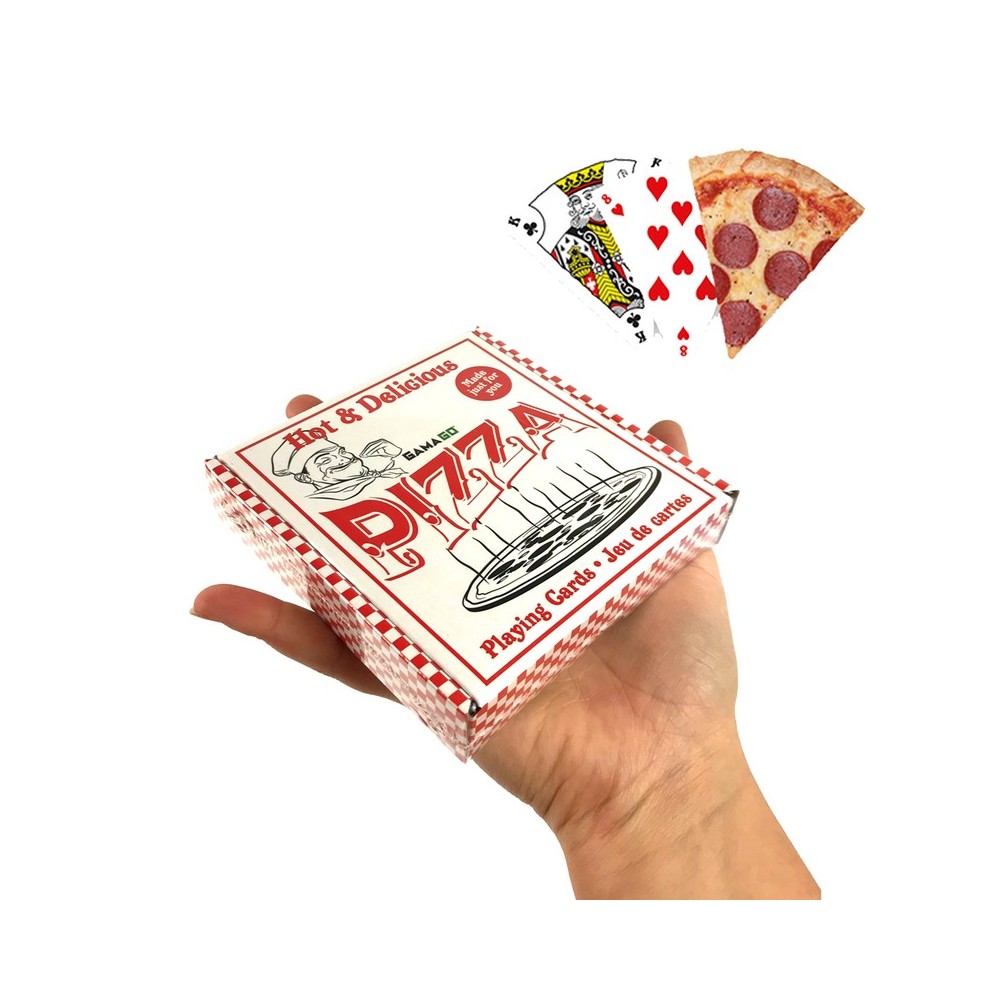PIZZA PLAYING CARDS MAZZO DI CARTE GAMAGO