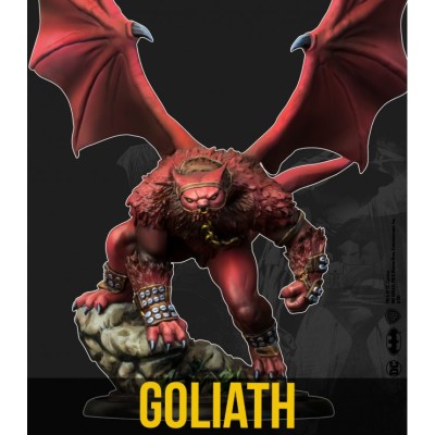 BATMAN MINIATURE GAME - ROBIN AND GOLIATH MINI RESIN STATUE FIGURE KNIGHT MODELS