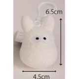 TOTORO WHITE BACKPACK CLIP PLUSH PELUCHE PORTACHIAVI SUN ARROW