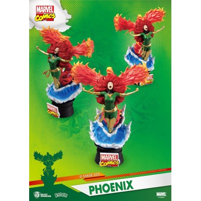 MARVEL COMICS X-MEN DARK PHOENIX D-SELECT 16CM STATUE FIGURE BEAST KINGDOM