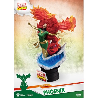 MARVEL COMICS X-MEN DARK PHOENIX D-SELECT 16CM STATUE FIGURE BEAST KINGDOM