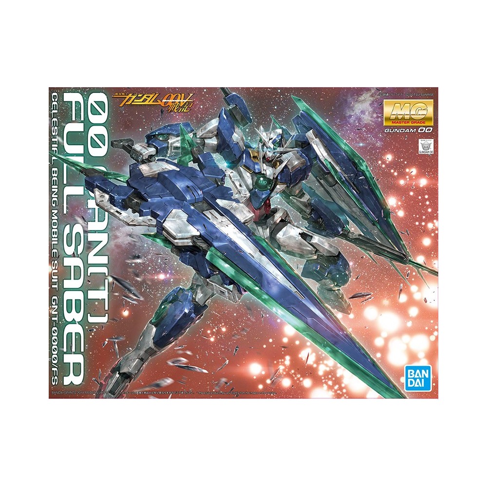 BANDAI MASTER GRADE MG 00 QANT FULL SABER 1/100 MODEL KIT FIGURE