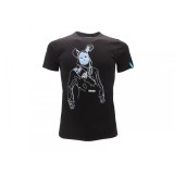 MAGLIA T SHIRT FORTNITE RABBIT CONIGLIO NERA