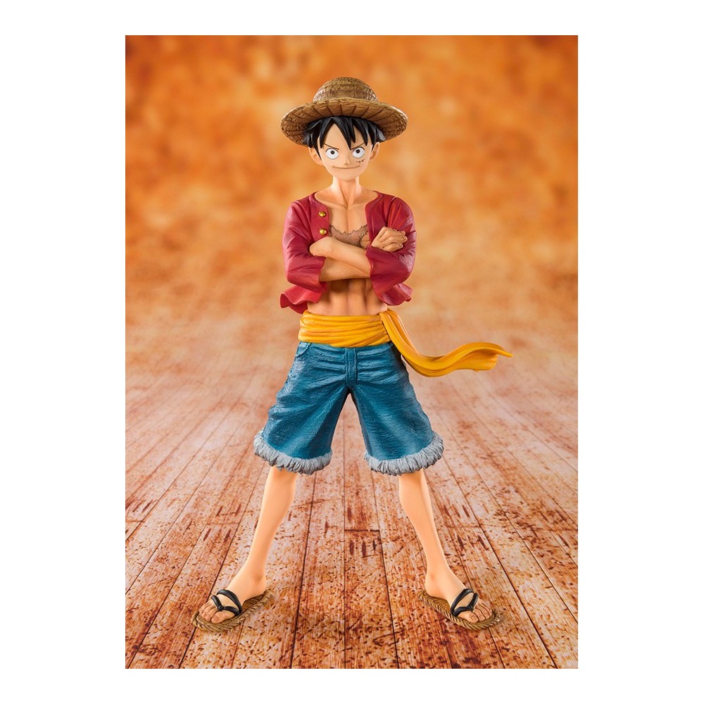 BANDAI ONE PIECE ZERO STRAW HAT LUFFY FIGUARTS ZERO ACTION FIGURE
