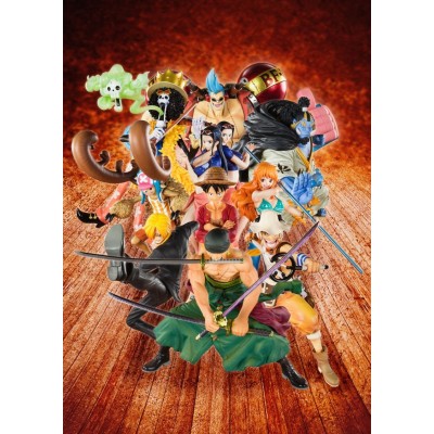 BANDAI ONE PIECE ZERO STRAW HAT LUFFY FIGUARTS ZERO ACTION FIGURE