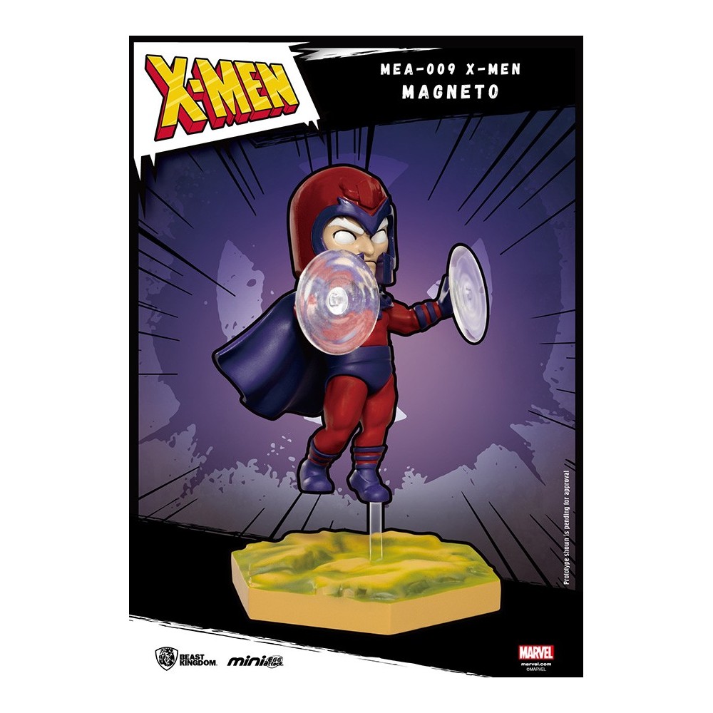 MARVEL COMICS X-MEN MINI EGG ATTACK FIGURE MAGNETO 8 CM BEAST KINGDOM