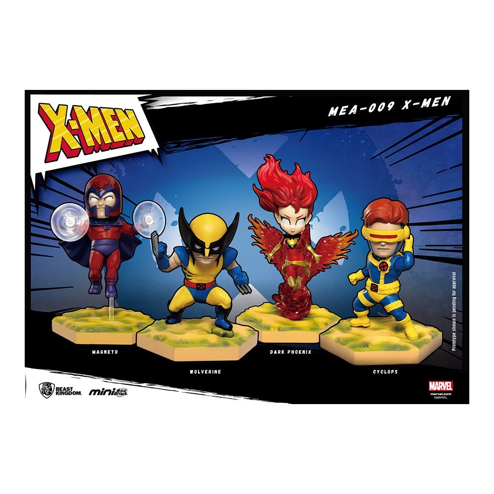 MARVEL COMICS X-MEN MINI EGG ATTACK FIGURE MAGNETO 8 CM BEAST KINGDOM