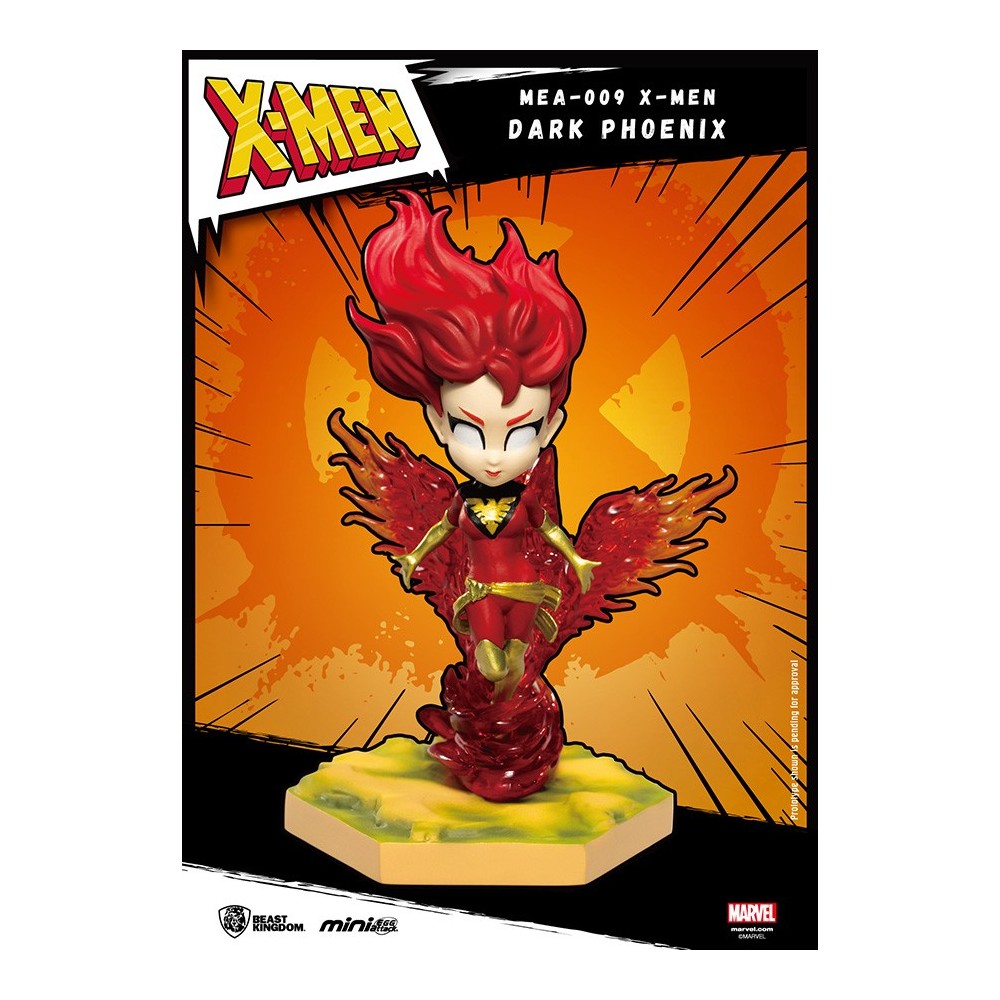 MARVEL COMICS X-MEN MINI EGG ATTACK FIGURE DARK PHOENIX 10 CM BEAST KINGDOM