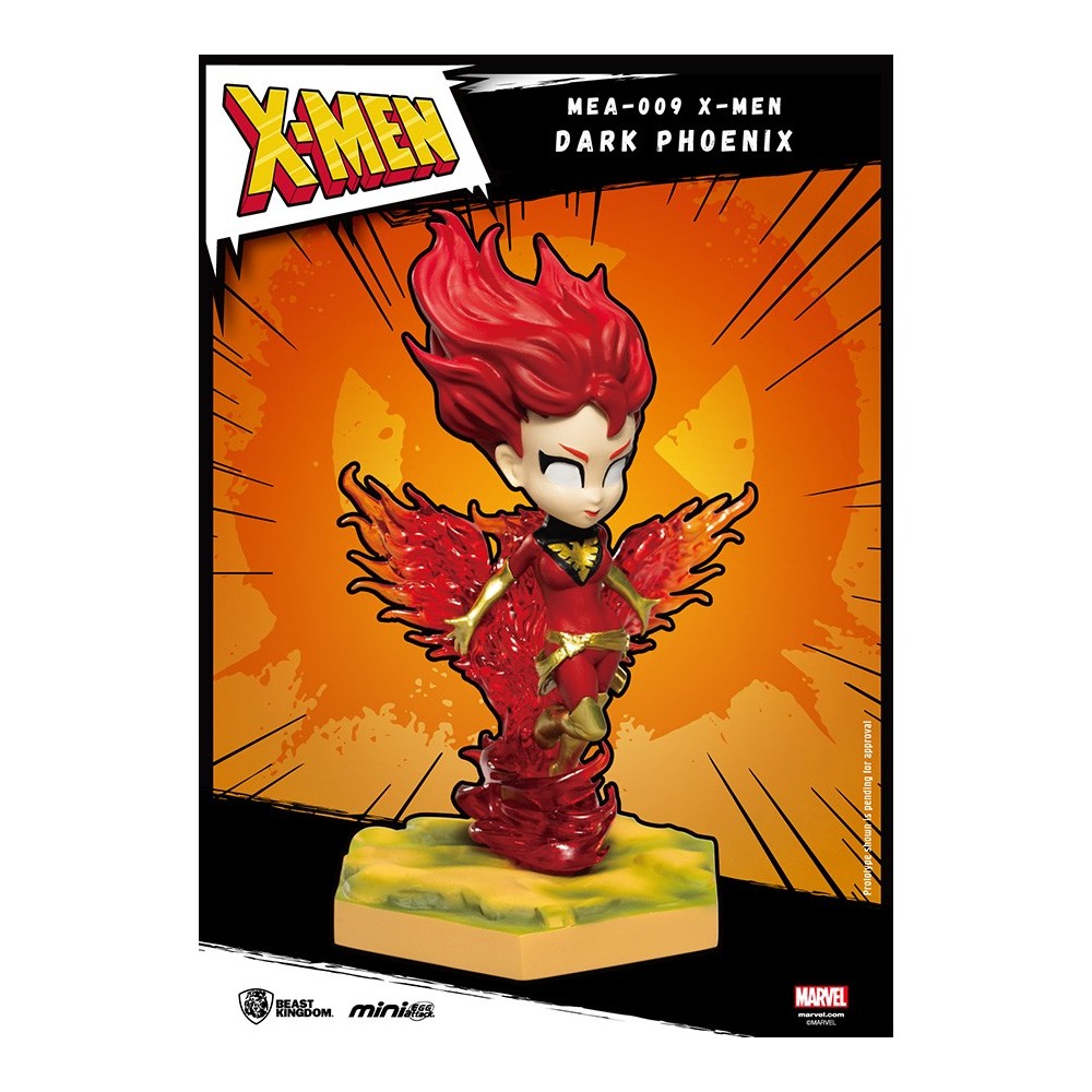 MARVEL COMICS X-MEN MINI EGG ATTACK FIGURE DARK PHOENIX 10 CM BEAST KINGDOM