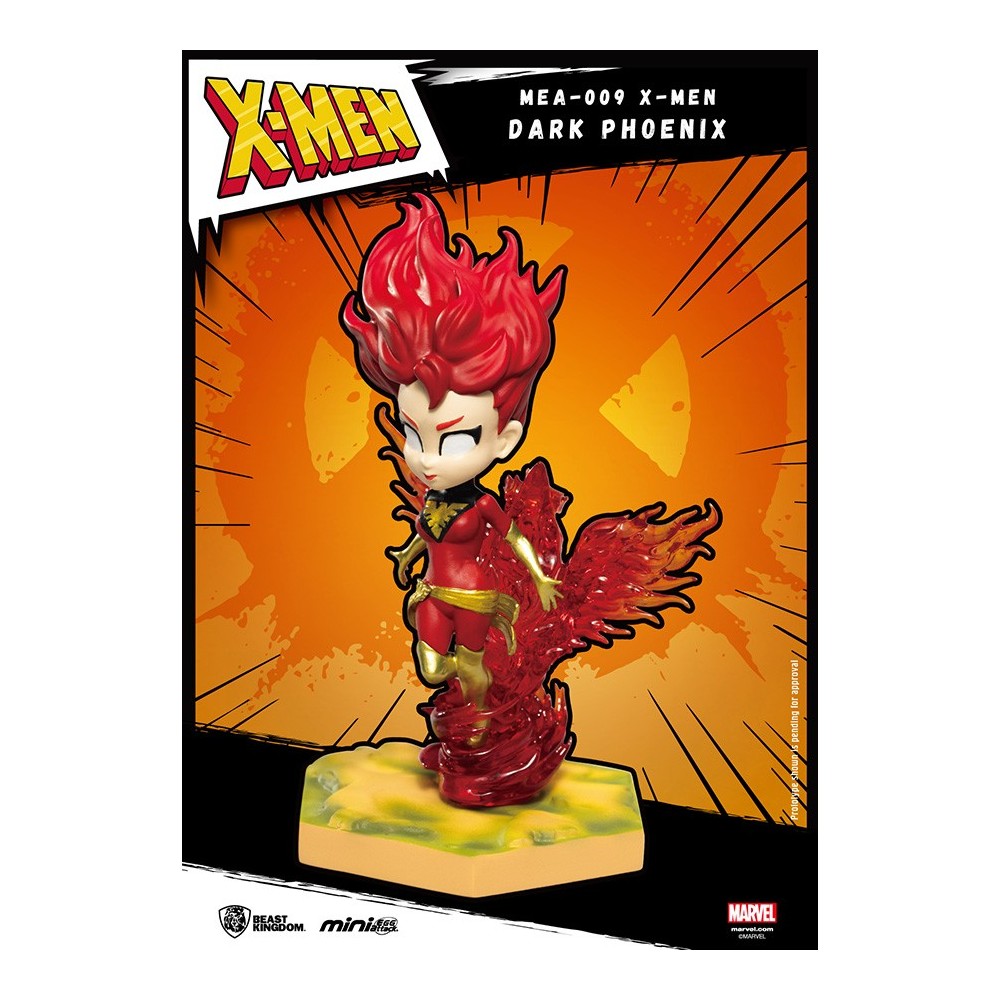 MARVEL COMICS X-MEN MINI EGG ATTACK FIGURE DARK PHOENIX 10 CM BEAST KINGDOM
