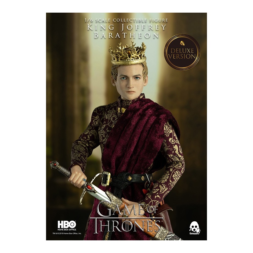 GAME OF THRONES - KING JOFFREY BARATHEON DELUXE 1/6 30 CM ACTION FIGURE THREEZERO