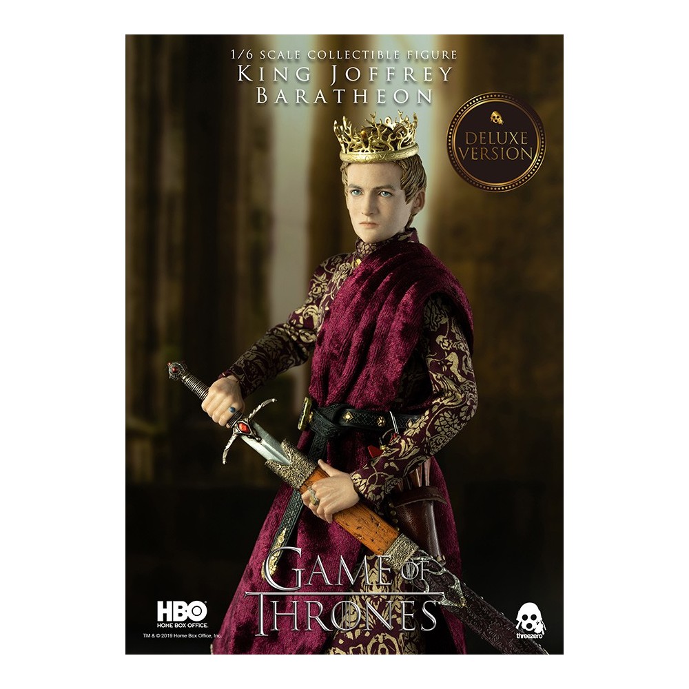GAME OF THRONES - KING JOFFREY BARATHEON DELUXE 1/6 30 CM ACTION FIGURE THREEZERO