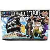 ONE PIECE GRAND SHIP COLLECTION MARSHALL D.TEACH'S MODEL KIT FIGURE BANDAI