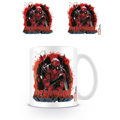 PYRAMID INTERNATIONAL DEADPOOL COMICS MUG TAZZA IN CERAMICA