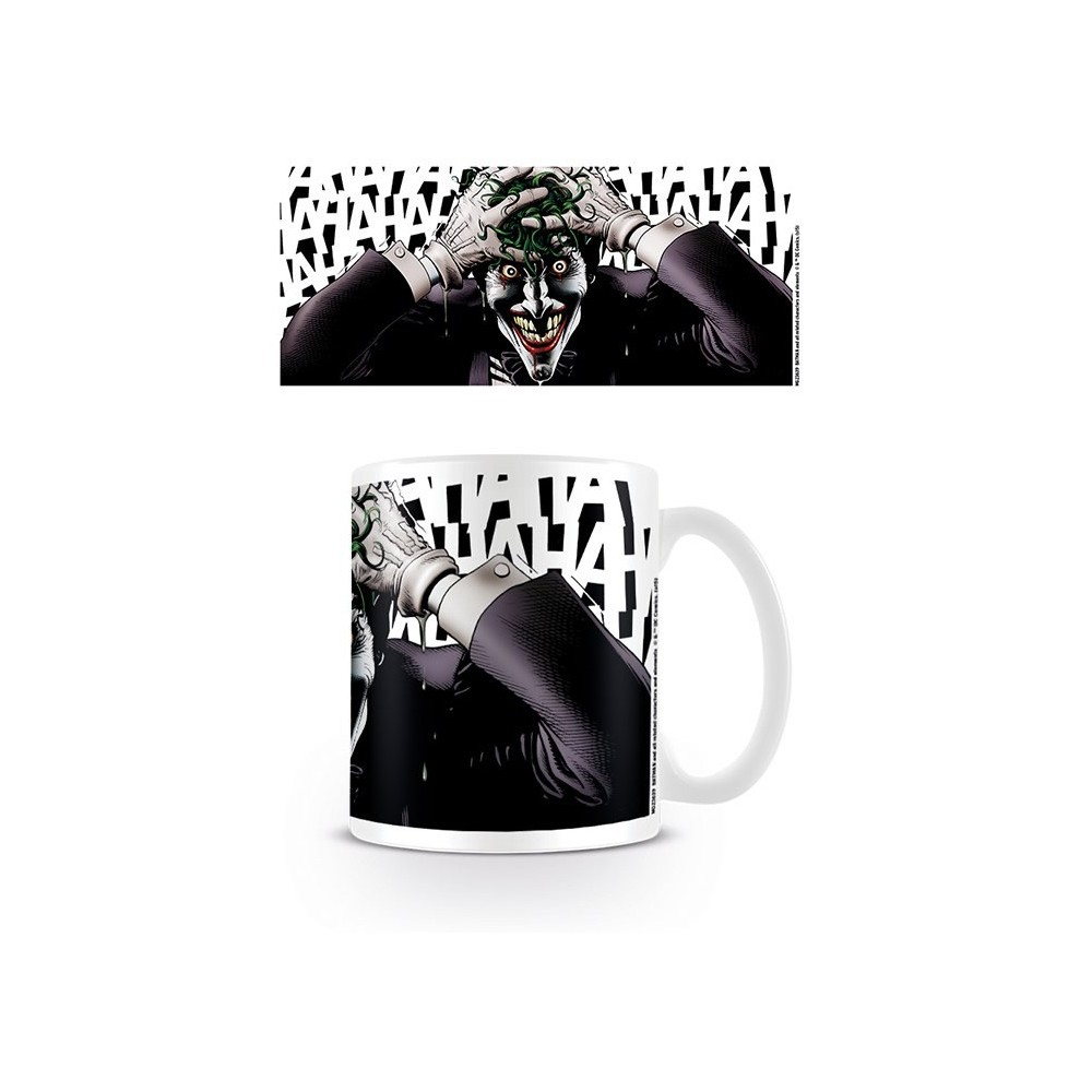 DC COMICS JOKER JOKE CERAMIC MUG TAZZA IN CERAMICA PYRAMID INTERNATIONAL