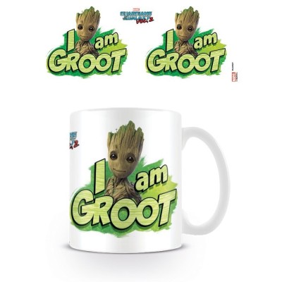 MARVEL GUARDIANS OF THE GALAXY I AM GROOT CERAMIC MUG TAZZA IN CERAMICA PYRAMID INTERNATIONAL