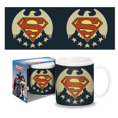 SUPERMAN FIVE STARS MUG TAZZA PYRAMID INTERNATIONAL