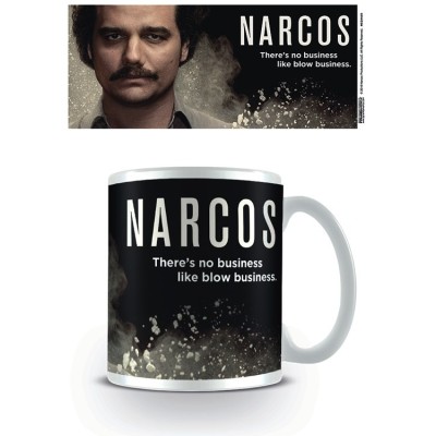 NARCOS NO BUSINESS CERAMIC MUG TAZZA IN CERAMICA PYRAMID INTERNATIONAL