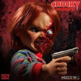 CHILD PLAY 3 PIZZA FACE CHUCKY TALKING ACTION FIGURE MEZCO TOYS