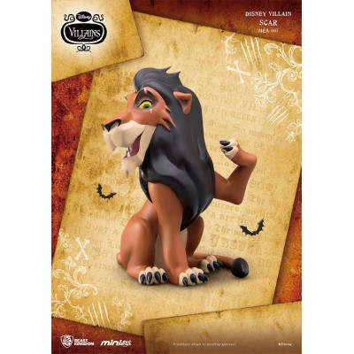 DISNEY VILLAINS - SCAR MINI EGG ATTACK FIGURE 8 CM BEAST KINGDOM