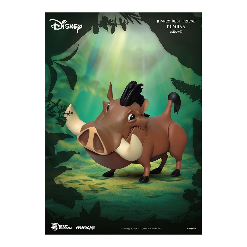 DISNEY BEST FRIEND - PUMBAA MINI EGG ATTACK FIGURE 8 CM BEAST KINGDOM