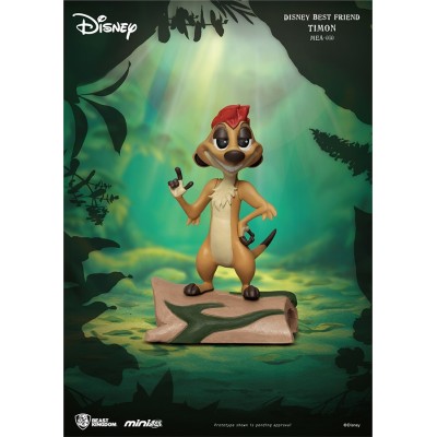 DISNEY BEST FRIEND - TIMON MINI EGG ATTACK FIGURE 8 CM BEAST KINGDOM