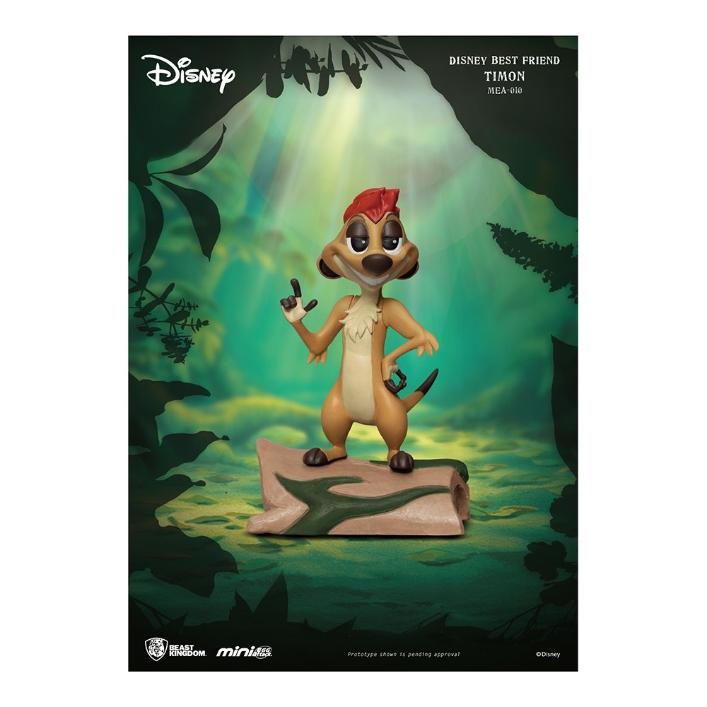 DISNEY BEST FRIEND - TIMON MINI EGG ATTACK FIGURE 8 CM BEAST KINGDOM