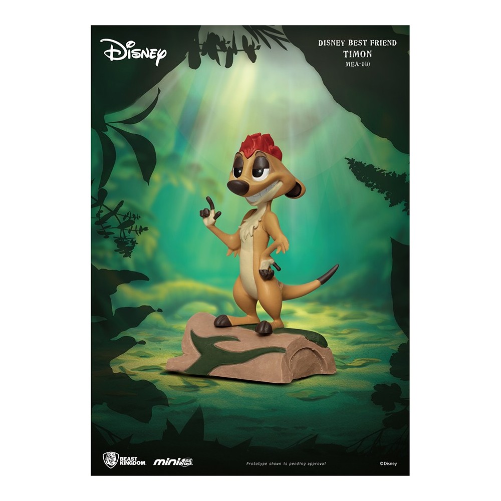 DISNEY BEST FRIEND - TIMON MINI EGG ATTACK FIGURE 8 CM BEAST KINGDOM