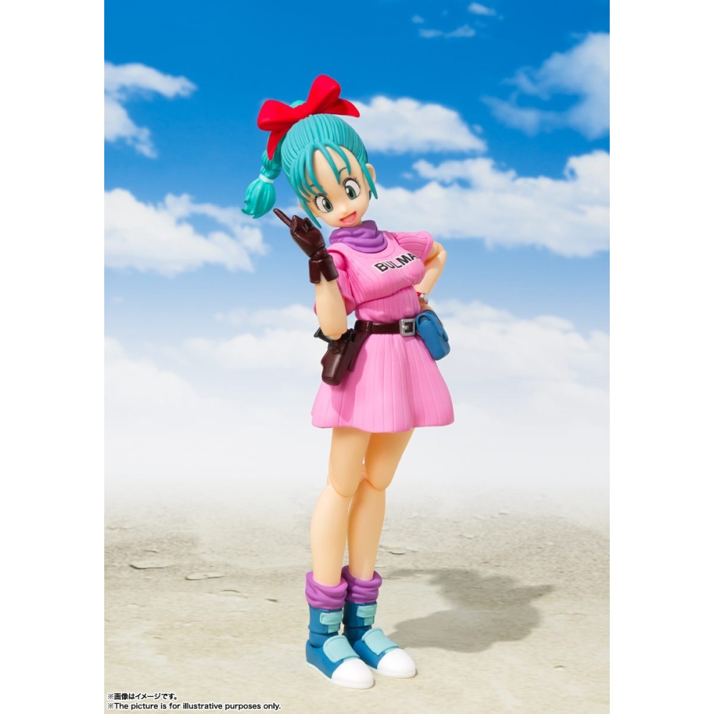 DRAGON BALL BULMA ADVENTURE BEGINS S.H. FIGUARTS ACTION FIGURE BANDAI