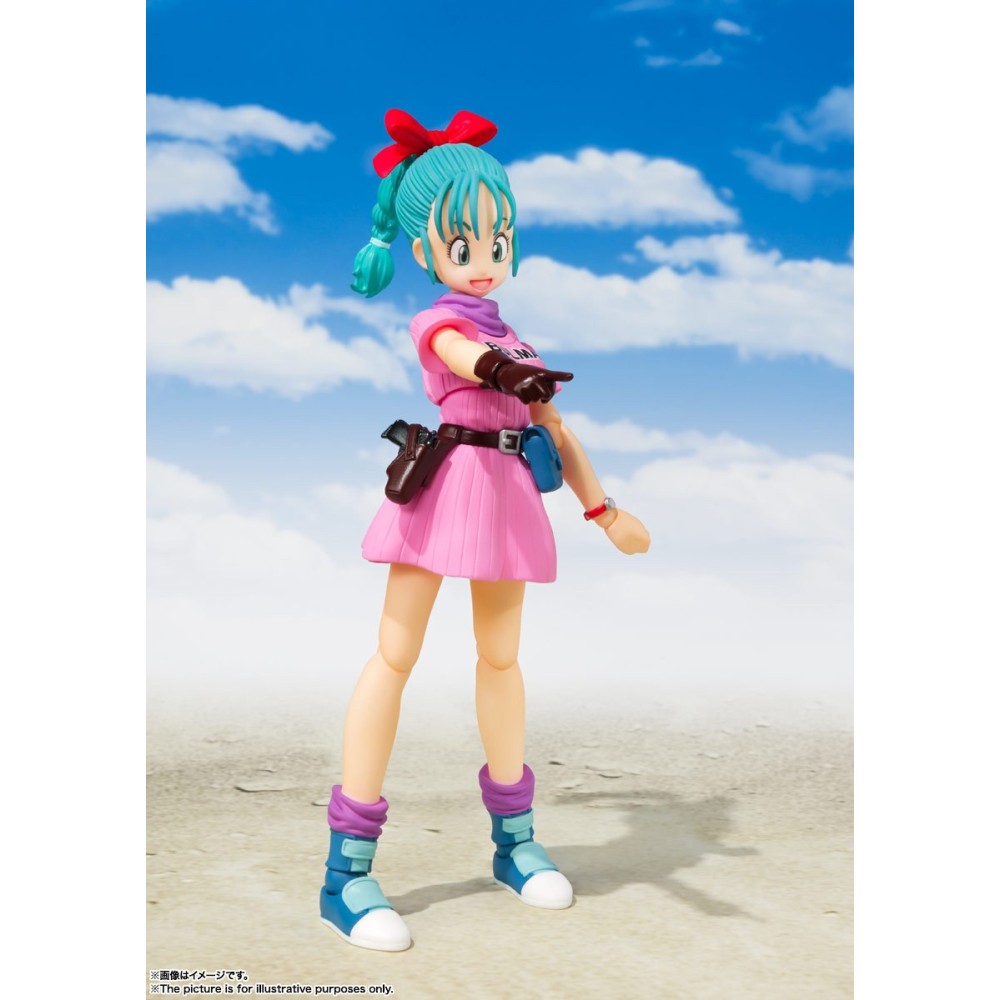 DRAGON BALL BULMA ADVENTURE BEGINS S.H. FIGUARTS ACTION FIGURE BANDAI