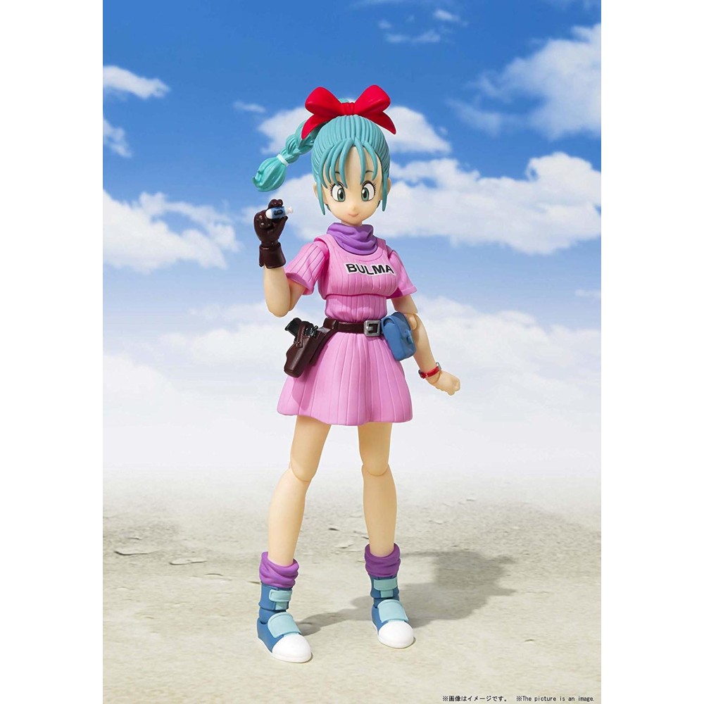 DRAGON BALL BULMA ADVENTURE BEGINS S.H. FIGUARTS ACTION FIGURE BANDAI