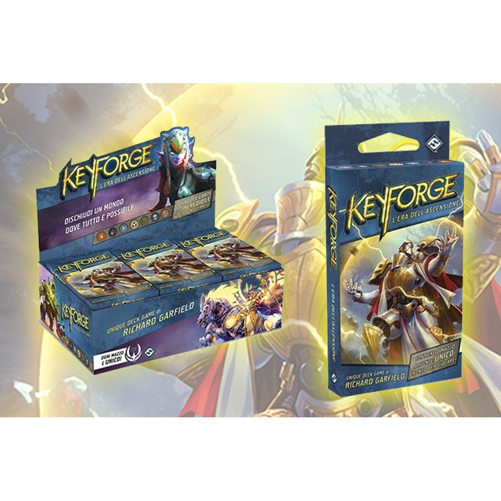 KEYFORGE L'ERA DELL'ASCENSIONE MAZZO SINGOLO IN ITALIANO ASTERION