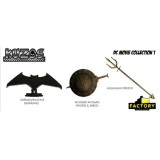 KUZOS DC MOVIE COLLECTION REPLICA METAL SET 5CM FACTORY ENTERTAINMENT