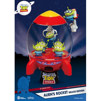 TOY STORY ALIEN ROCKET DLX D-STAGE 031 STATUE FIGURE DIORAMA BEAST KINGDOM