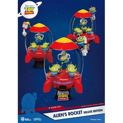 TOY STORY ALIEN ROCKET DLX D-STAGE 031 STATUE FIGURE DIORAMA BEAST KINGDOM