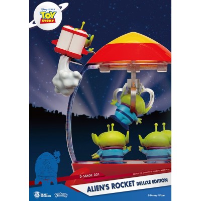 TOY STORY ALIEN ROCKET DLX D-STAGE 031 STATUE FIGURE DIORAMA BEAST KINGDOM