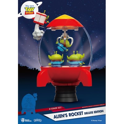 TOY STORY ALIEN ROCKET DLX D-STAGE 031 STATUE FIGURE DIORAMA BEAST KINGDOM