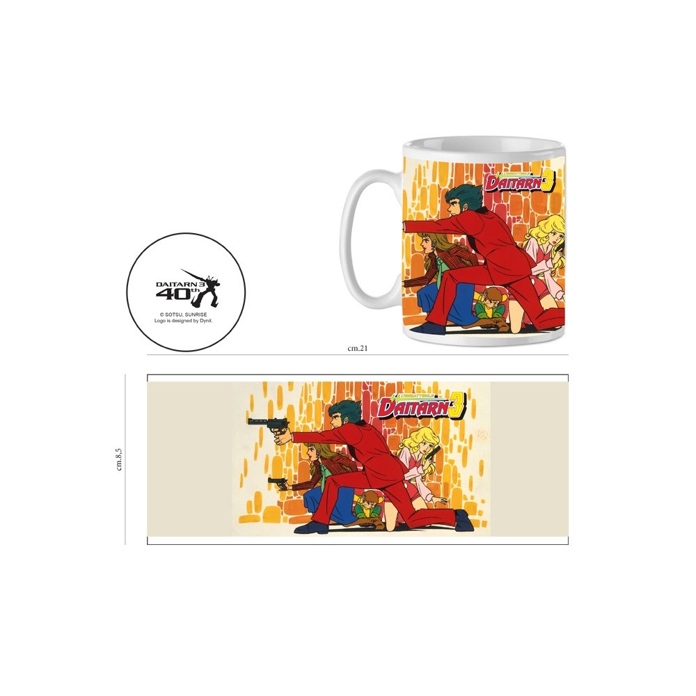 DAITARN 3 CAST CERAMIC MUG TAZZA IN CERAMICA INFINITE STATUE