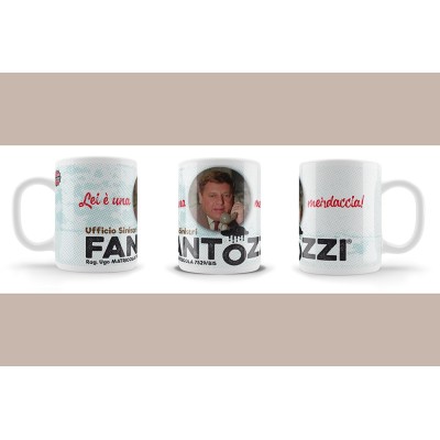 FANTOZZI MERDACCIA CERAMIC MUG TAZZA IN CERAMICA INFINITE STATUE