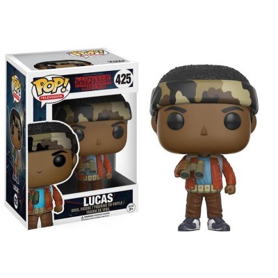 FUNKO POP! STRANGER THINGS LUCAS BOBBLE HEAD KNOCKER FIGURE FUNKO