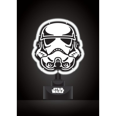 STAR WARS STORMTROOPER NEON LIGHT LAMPADA DA TAVOLO GROOVY UK